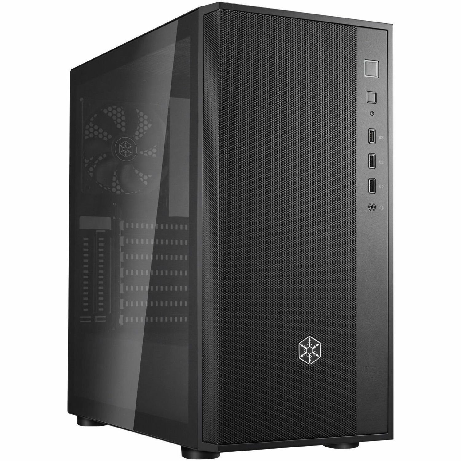 SilverStone 9 / 1 FARA R1 V2 Stylish and Distinct Tempered glass Mid Tower ATX chassis