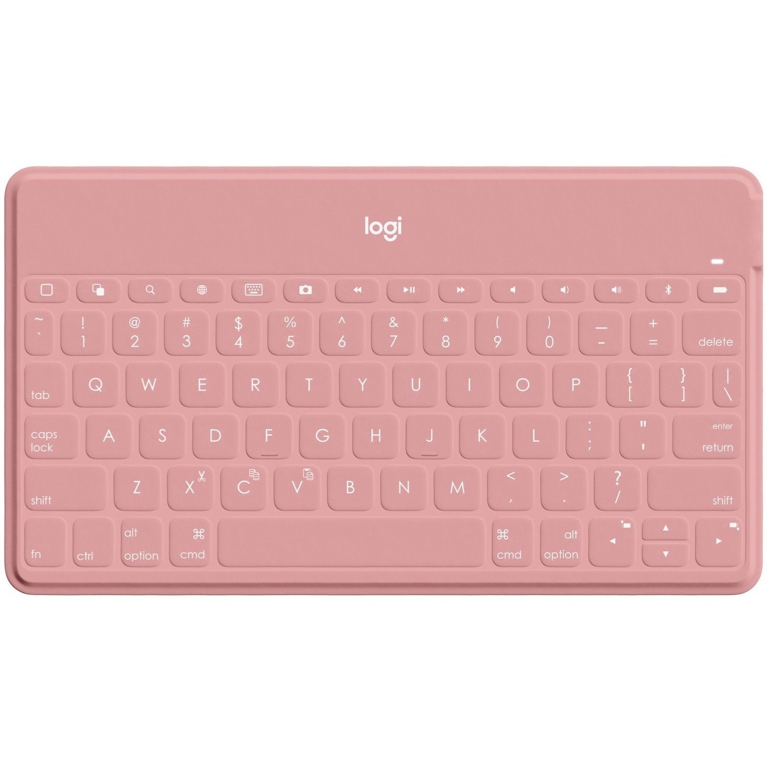 Logitech Keys-To-Go Toetsenbord - Draadloos Verbinding - Blush roze