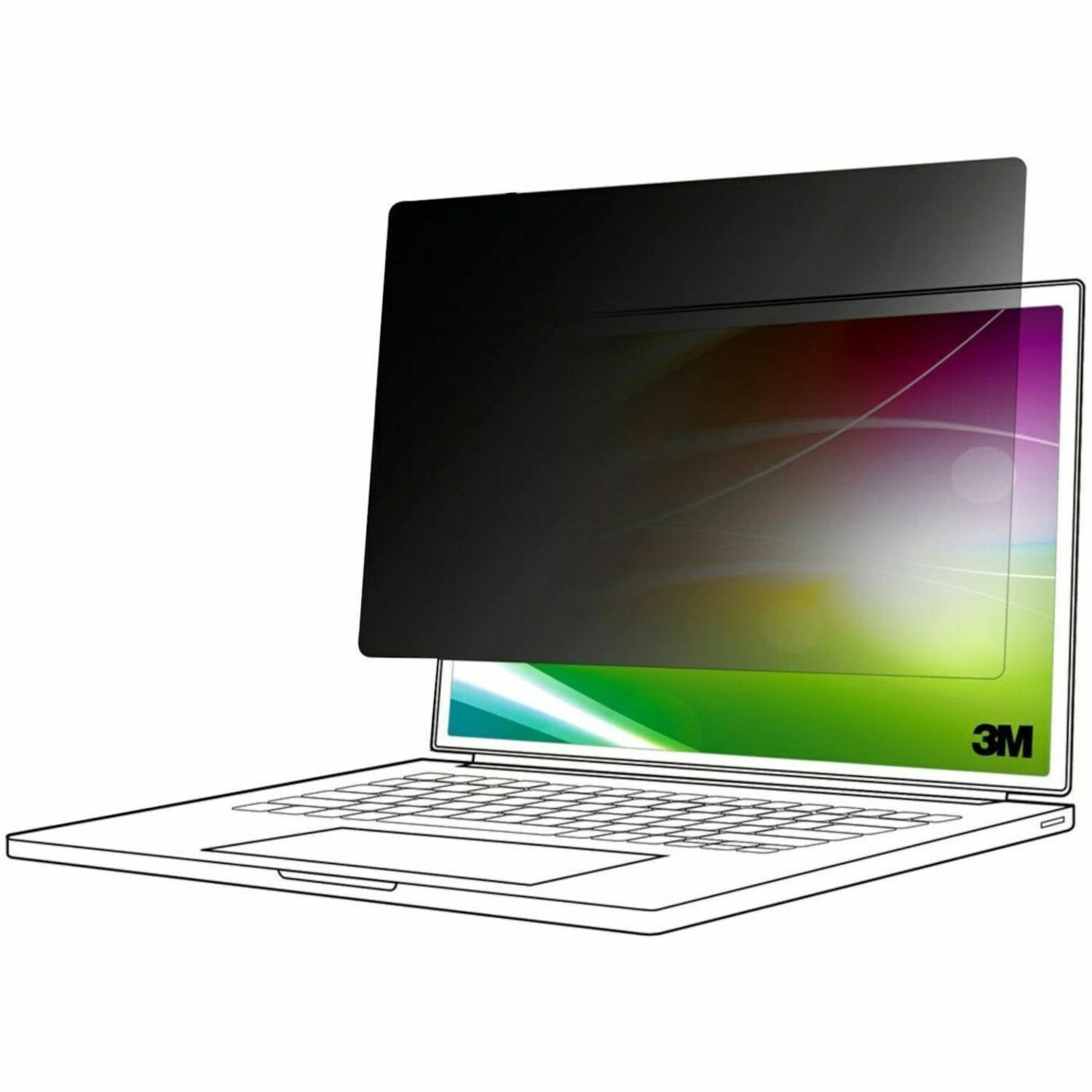 3M Anti-glare Privacy Screen Filter