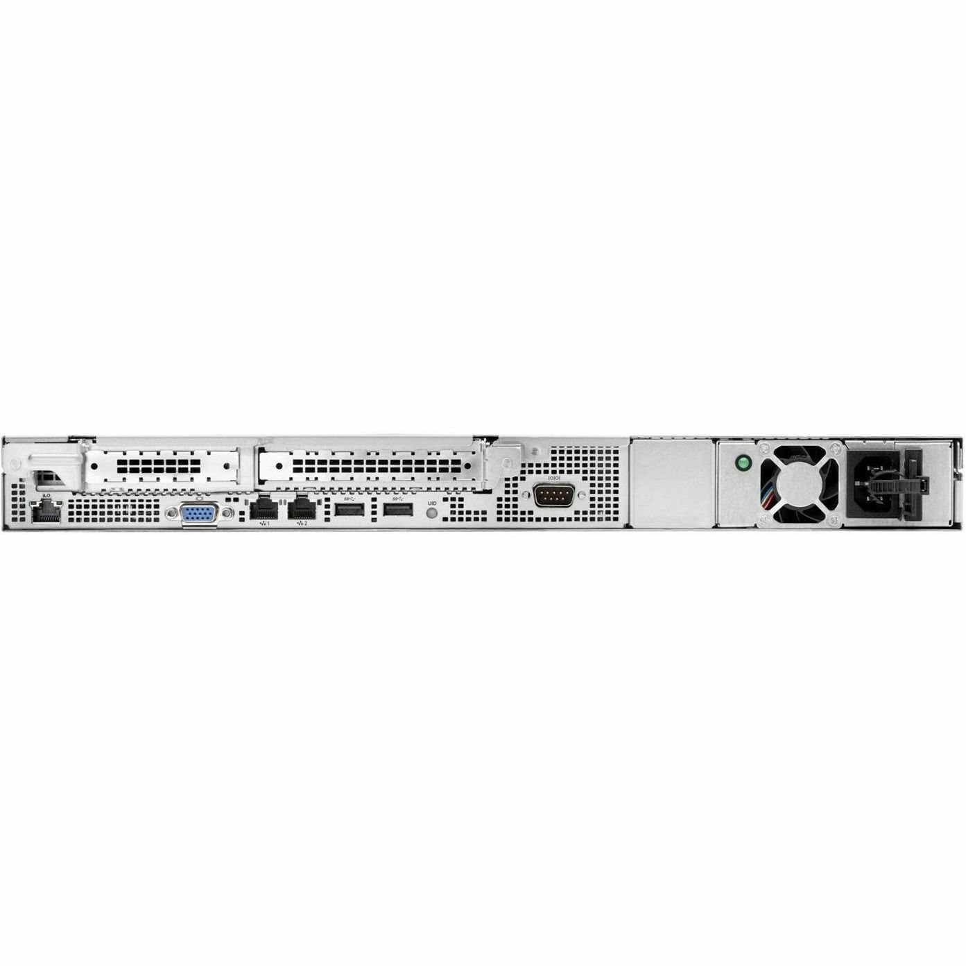 HPE ProLiant DL20 G10 Plus 1U Rack Server - 1 Xeon E-2314 2.80 GHz - 16 GB RAM - Serial ATA Controller