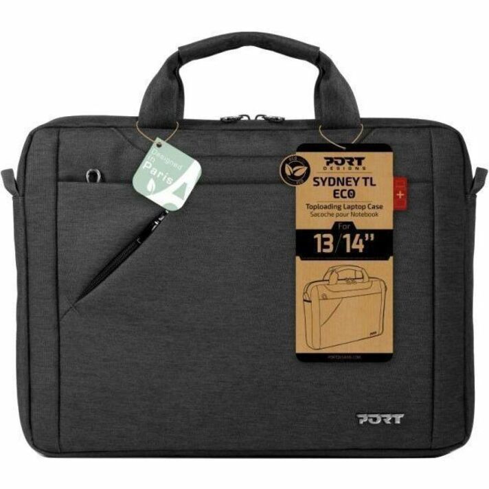 Port Sydney TL Carrying Case for 27.9 cm (11") to 39.6 cm (15.6") Notebook, Smartphone, Tablet - Black