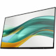 HP 524pf 24" Class Full HD LCD Monitor - 16:9 - Jet Black