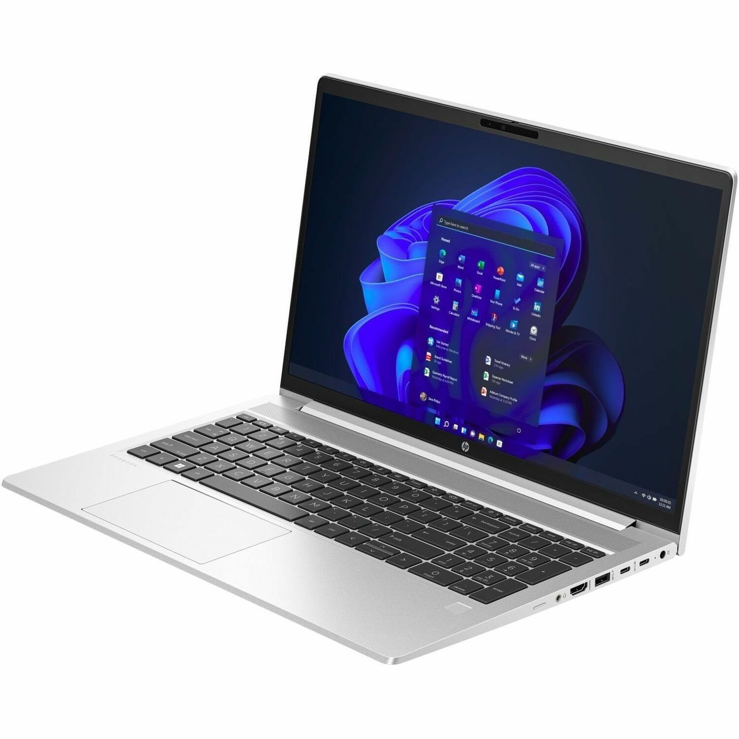 HP ProBook 450 G10 15.6" Notebook - Full HD - Intel Core i5 13th Gen i5-1335U - 16 GB - 512 GB SSD - Pike Silver
