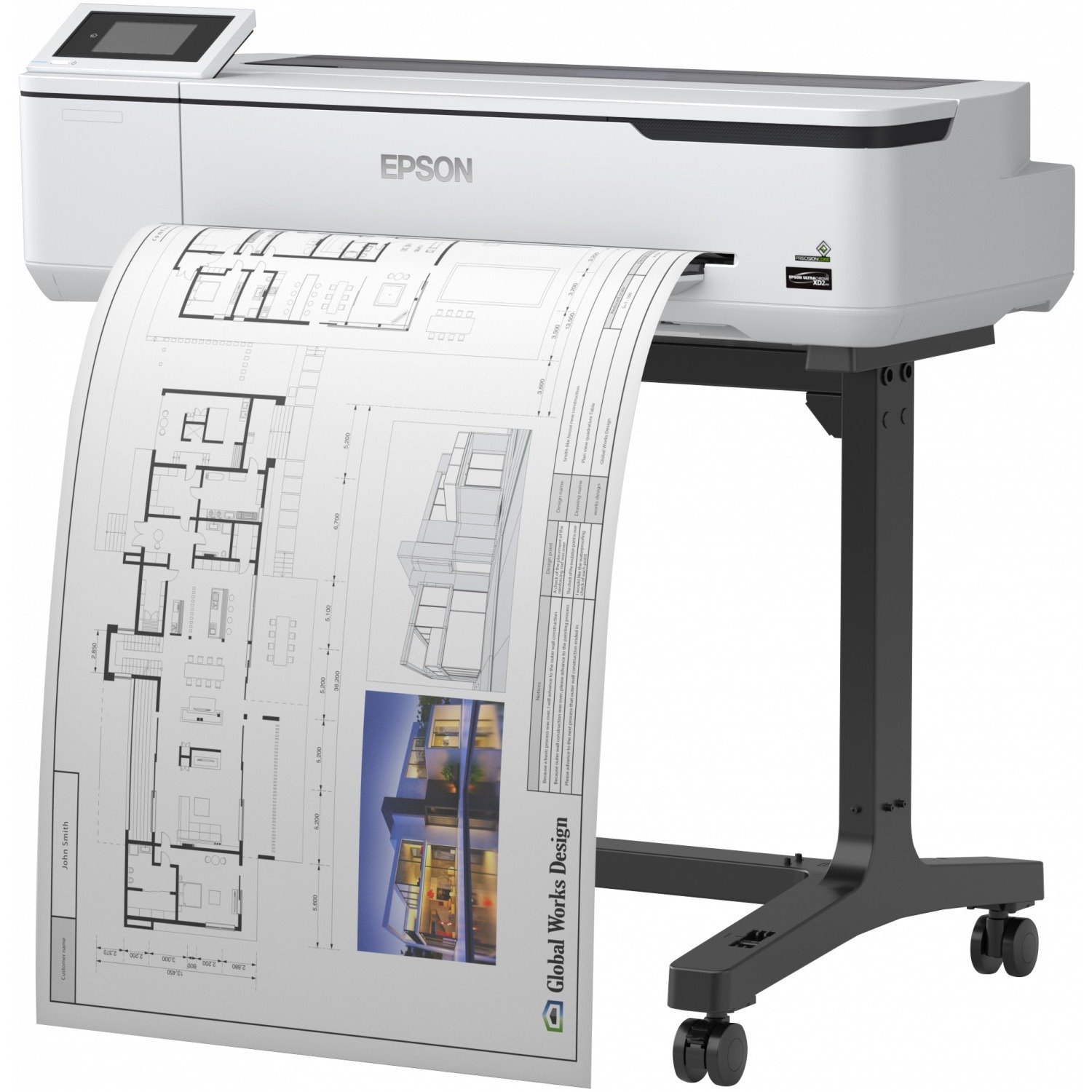 Epson SureColor SC-T3100 Inkjet Large Format Printer - 609.60 mm (24") Print Width - Colour