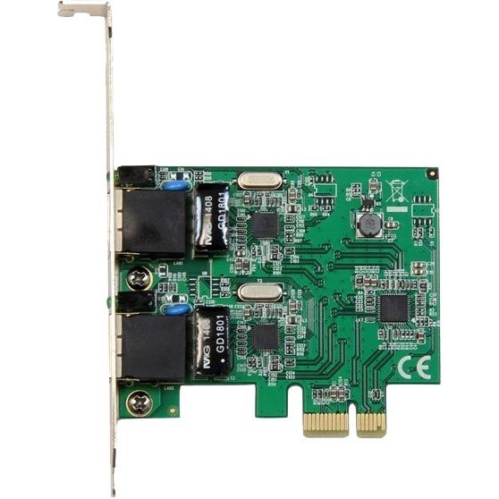 StarTech.com Dual Port Gigabit PCI Express Server Network Adapter Card - PCIe NIC