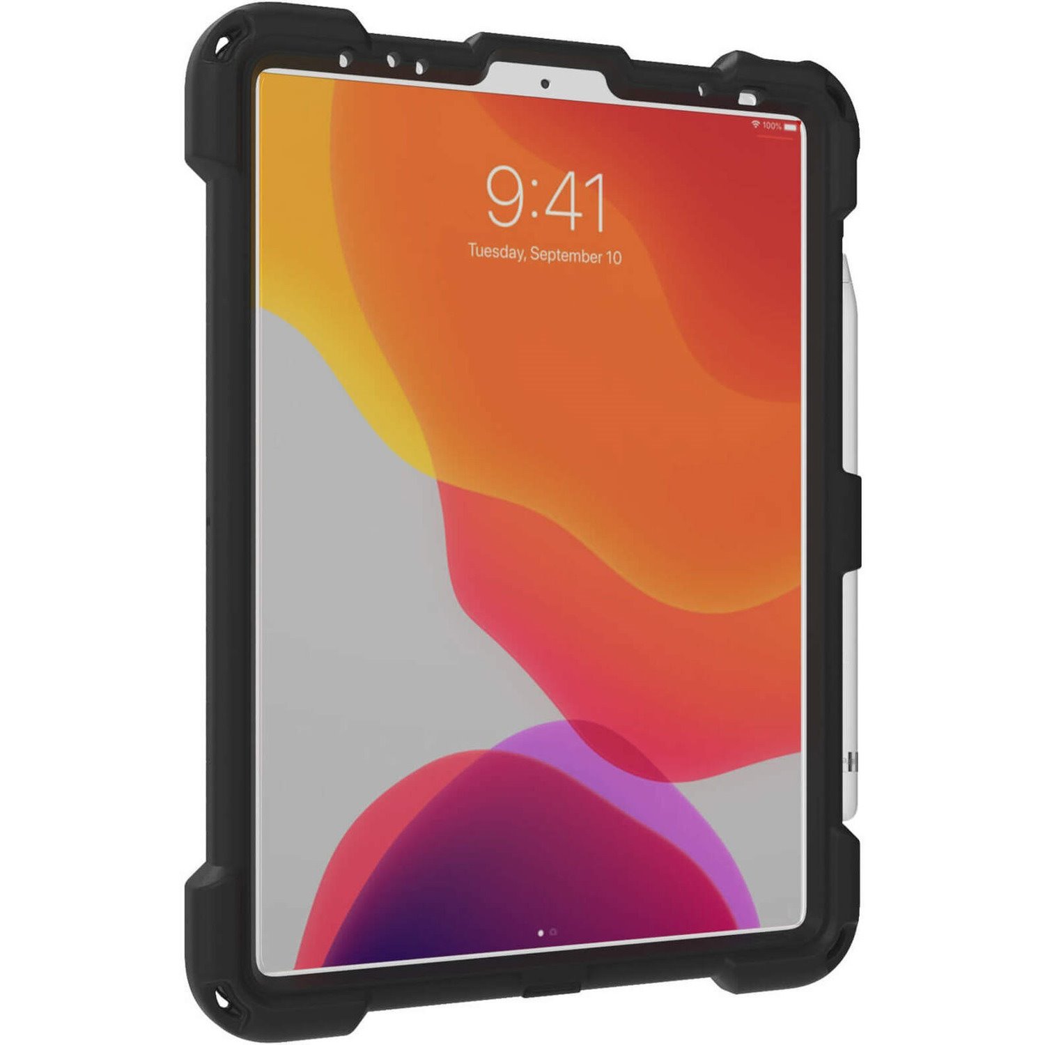 The Joy Factory aXtion Bold MP Rugged Carrying Case for 27.9 cm (11") Apple iPad Pro (3rd Generation), iPad Pro (2nd Generation), iPad Air (4th Generation) Tablet - Black