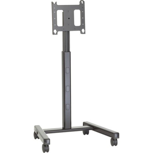 Chief Flat Panel Mobile Display Cart - For Monitors 42-86" - Black