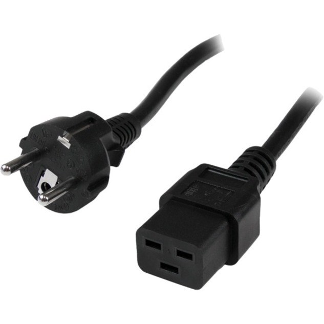 StarTech.com 2m Computer Power Cord - Schuko CEE7 to IEC 320 C19