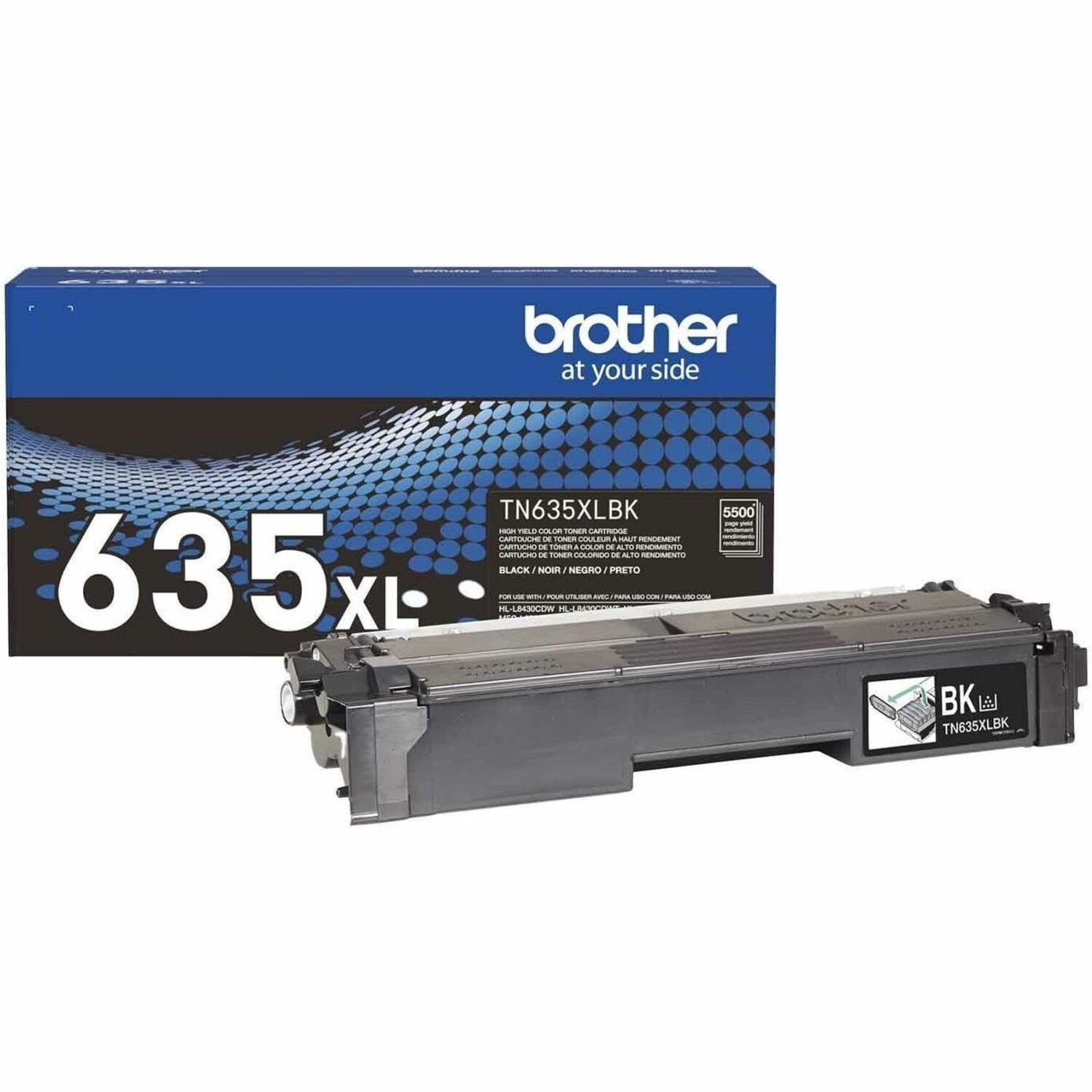 Brother Original High Yield Laser Toner Cartridge - Black - 1 Pack