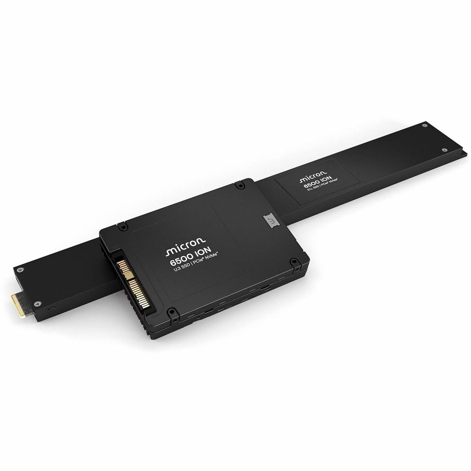 Micron 6550 ION 30.70 TB Solid State Drive - E3.S Internal - PCI Express NVMe (PCI Express NVMe 5.0)