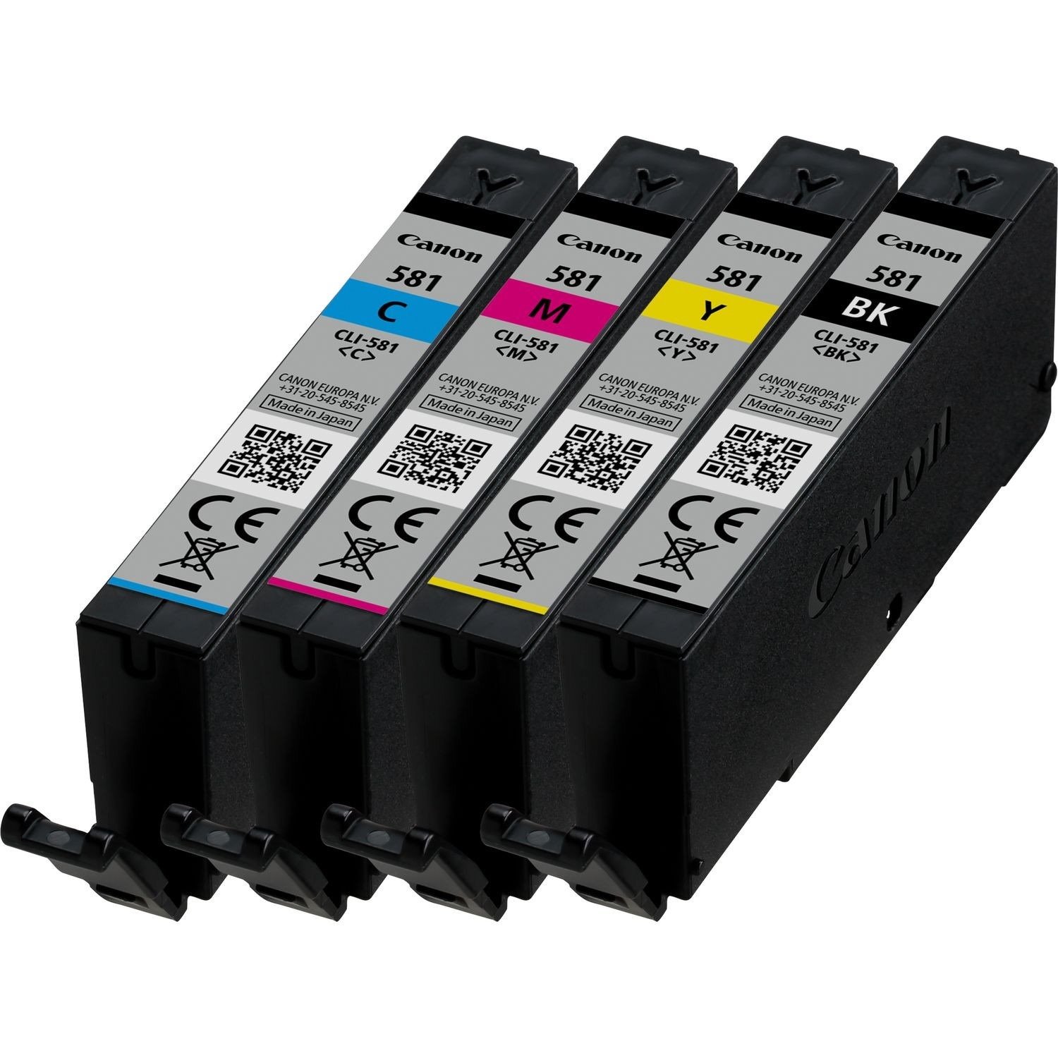 Canon CLI-581 Original Inkjet Ink Cartridge - Multi-pack - CMYK Pack
