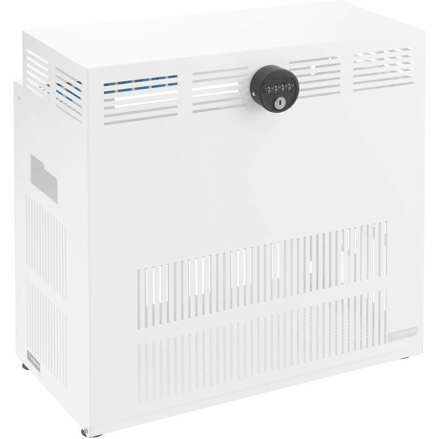 RACKMOUNT.IT EagleRack Mounting Enclosure for UPS, Firewall, Switch, Power Supply, Network Equipment, Patch Panel - Signal White