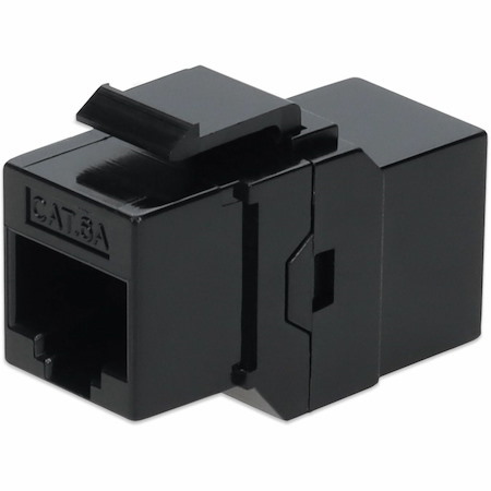 AddOn RJ-45 (Female) to RJ-45 (Female) Black Cat6A UTP Copper Connector
