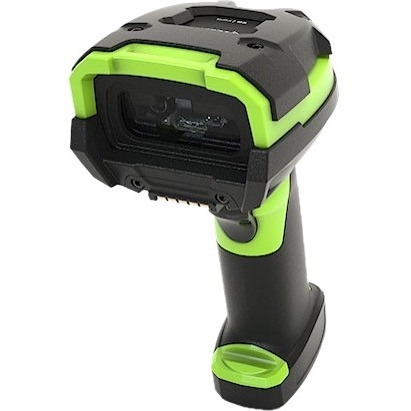 Zebra LI3678-ER Handheld Barcode Scanner - Wireless Connectivity - Industrial Green