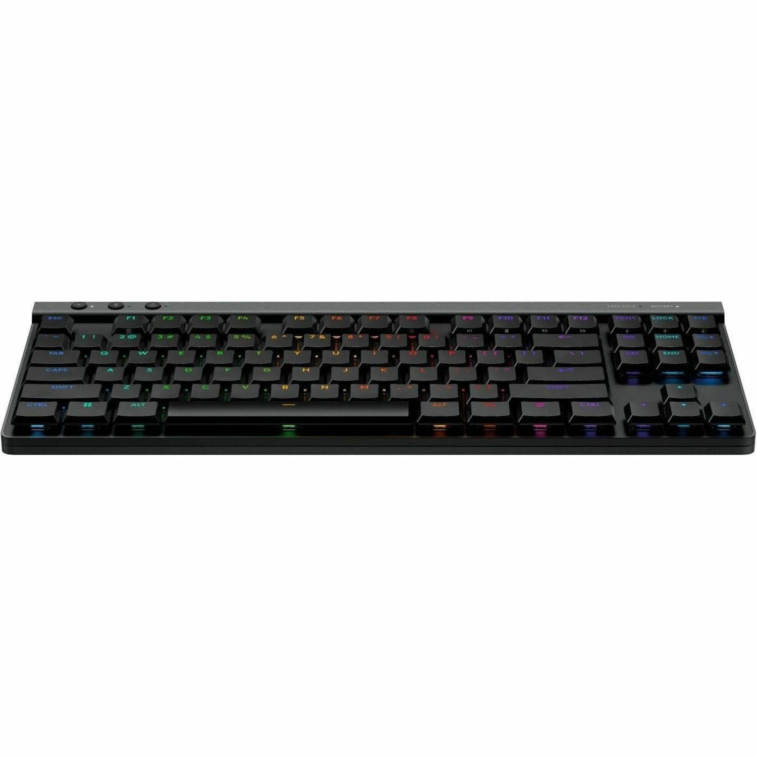 Logitech G G515 LIGHTSPEED TKL Gaming-toetsenbord - Bedraad/draadloos Verbinding - USB type A Interface - RGB LED - Frans - AZERTY indeling - Zwart