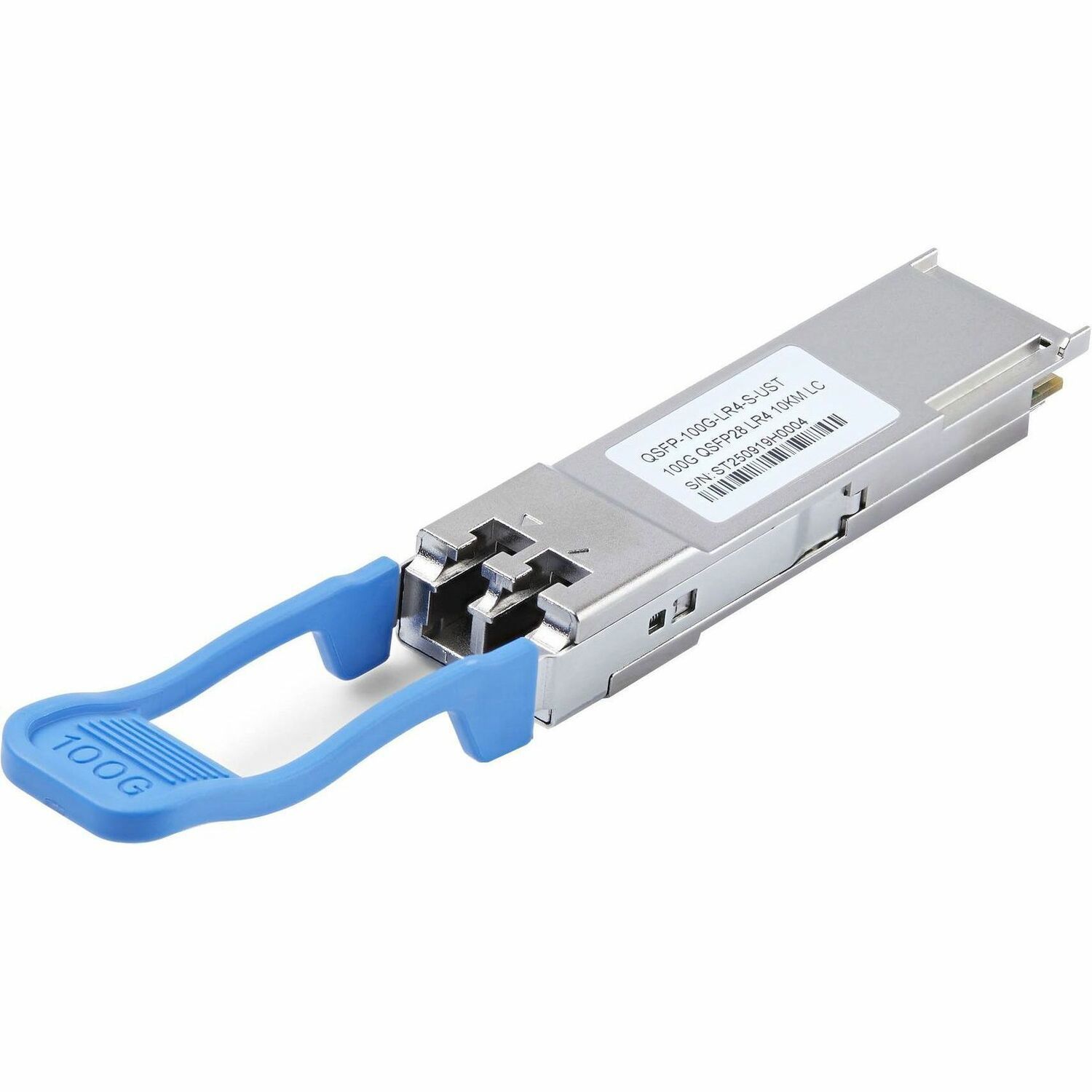 StarTech MSA Uncoded QSFP Module, 100Gbps Single Mode Fiber (SMF), 10km [6.2mi], LC Transceiver