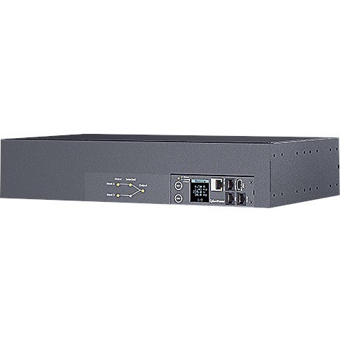 CyberPower Systems Switched Automatic Transfer Switch 2RU 32Amp IEC309-32A input - SNMP Network Connection - 16x IEC C13 & 2x IEC C19 output - 3 Yrs Adv. Repl