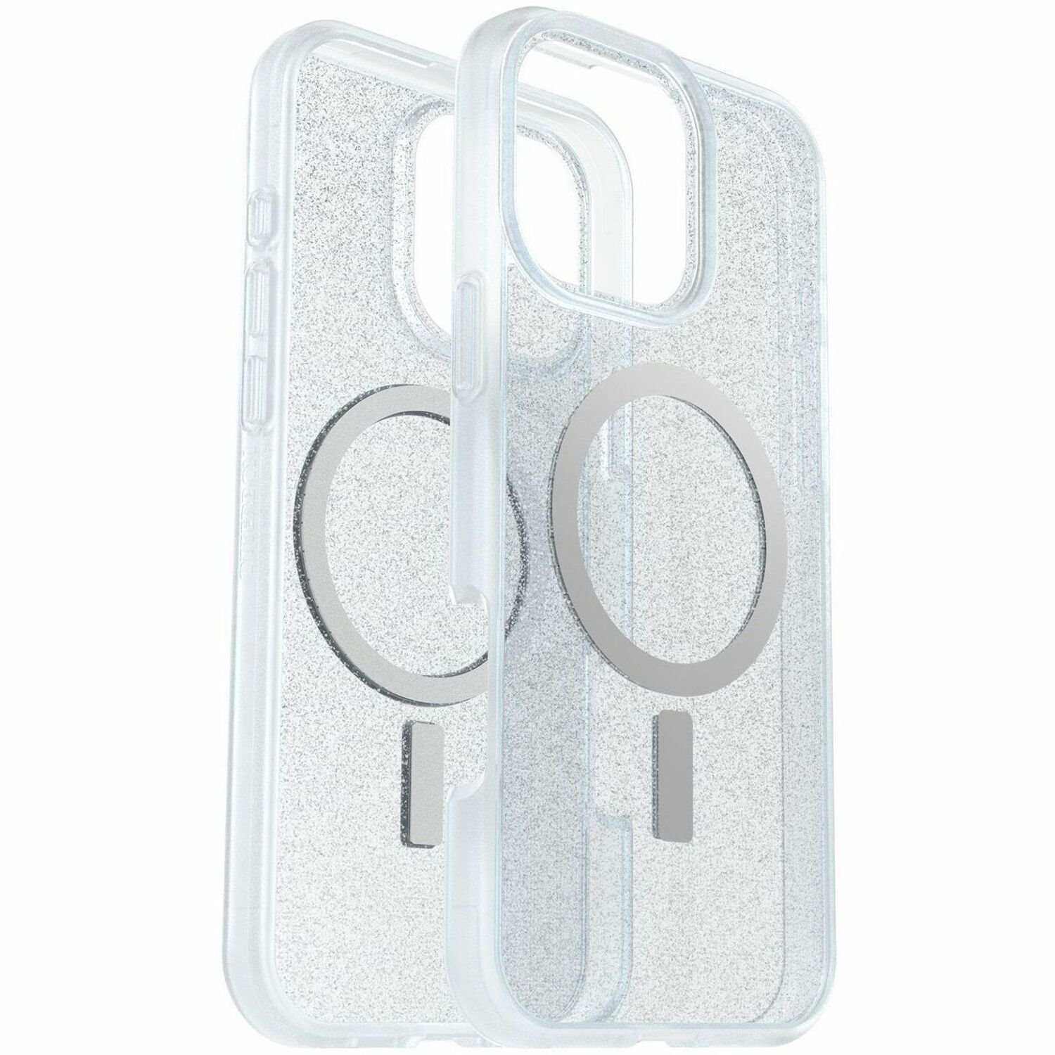 OtterBox React Case for Apple iPhone 16 Pro Max Smartphone - Stardust (Clear Glitter)