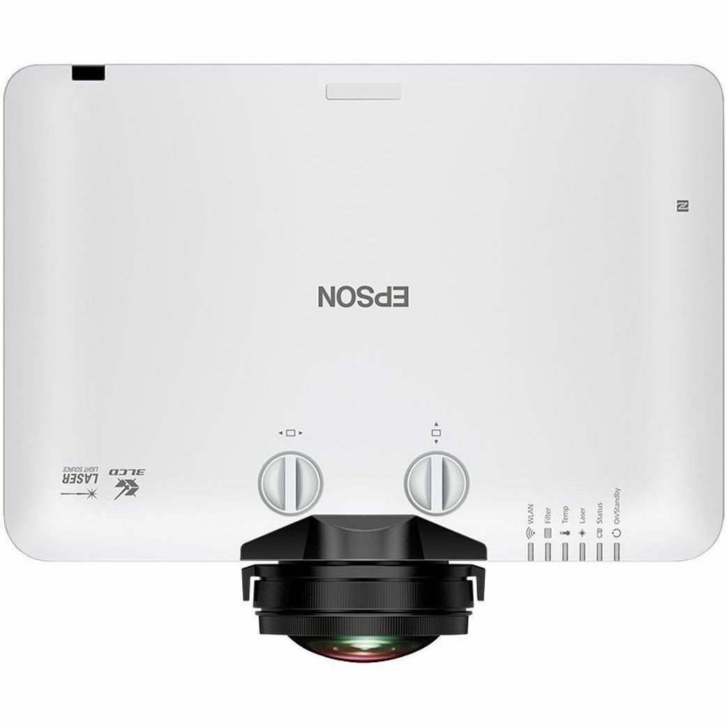 Epson EB-L690SU Short Throw 3LCD Projector - 16:10 - Ceiling Mountable, Desktop - White