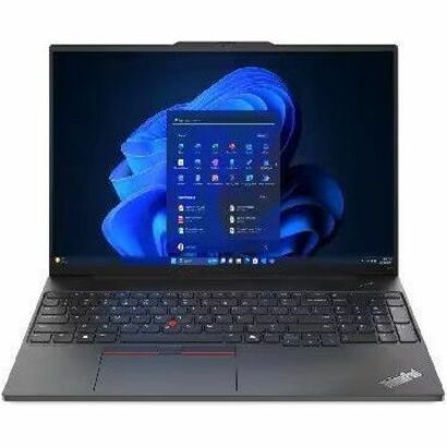 Lenovo ThinkPad E16 Gen 2 21M5001FUS 16" Touchscreen Notebook - WUXGA - 60 Hz - AMD Ryzen 5 7535U - 16 GB - 512 GB SSD - English (US) Keyboard - Black