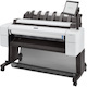 HP Designjet T2600 PostScript Inkjet Large Format Printer - Includes Printer, Scanner, Copier - 36" Print Width - Color