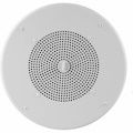 Valcom V-1020C Ceiling Mountable, Flush Mount Speaker - 1 W RMS - Semi-gloss White
