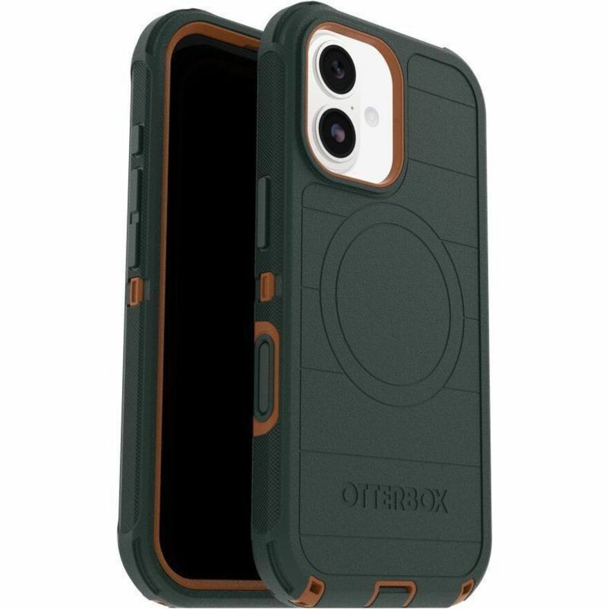 OtterBox Defender Series Pro Case for Apple iPhone 17 Smartphone - Textured - Green Intrigue - Retail