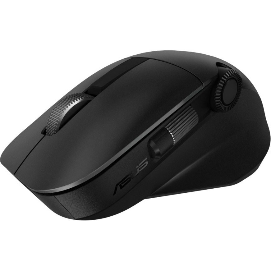 Asus Pro MD300 Mouse - Bluetooth/Radio Frequency - USB - Optical - 6 Programmable Button(s) - Star Black