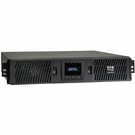 Eaton Tripp Lite Series SmartOnline 3000VA 2700W 120V Double-Conversion Sine Wave UPS - 7 Outlets, Extended Run, Network Card Option, LCD, USB, DB9, 2U Rack/Tower, TAA