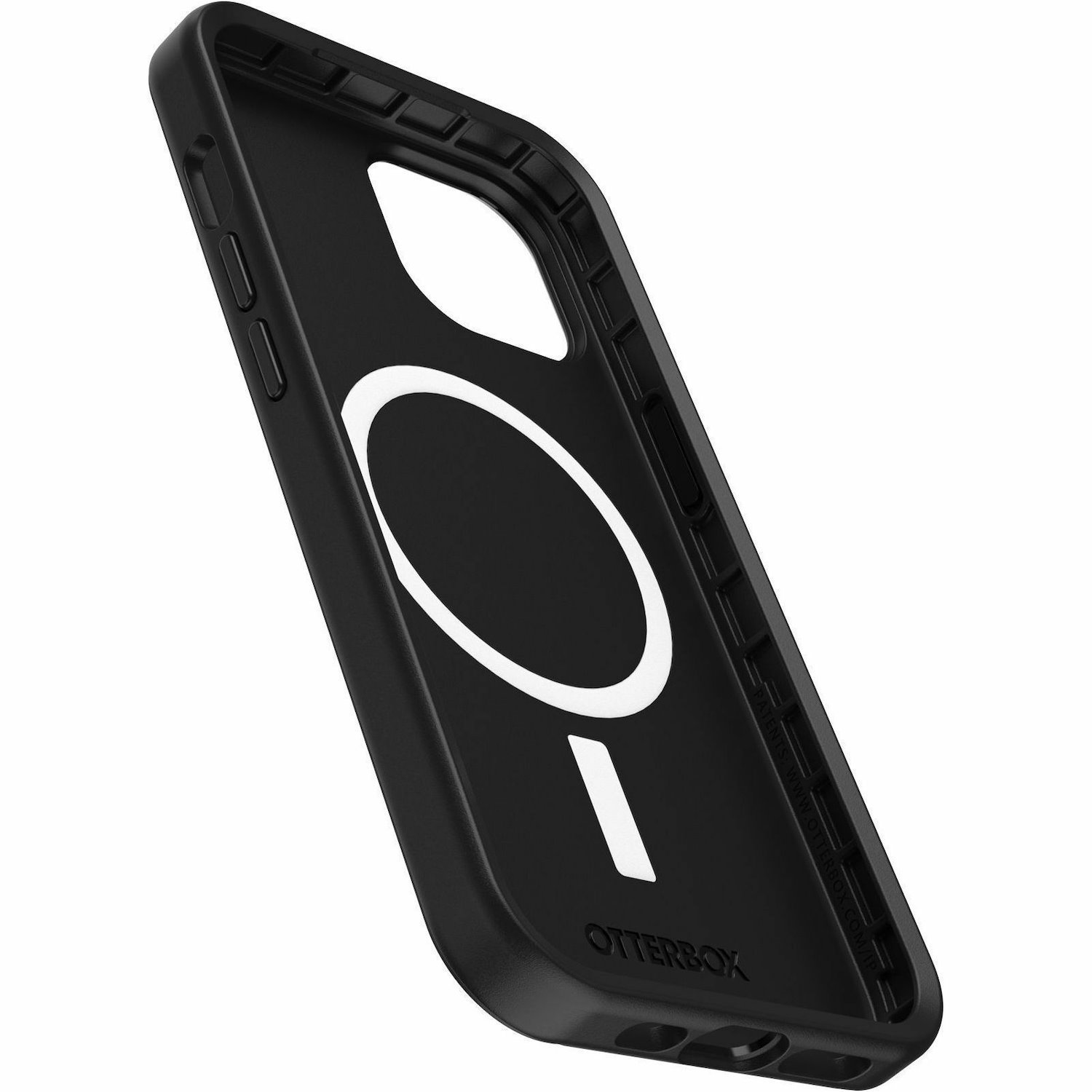 OtterBox Symmetry Case for Apple iPhone 15, iPhone 14, iPhone 13 Smartphone - Black - 1