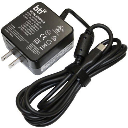 BTI V5Y26AA#ABA-BTI 45W TYPE-C AC ADAPTER 828769-001, V5Y26AA#ABA, 4X20E751XX, 920068-850, 00HM664, 00HM663, 4X20M26256