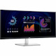 Dell P3424WE 34" Class UW-QHD Curved Screen LED Monitor - 21:9 - Black, Silver