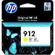 HP 912 Original Inkjet Ink Cartridge - Yellow Pack