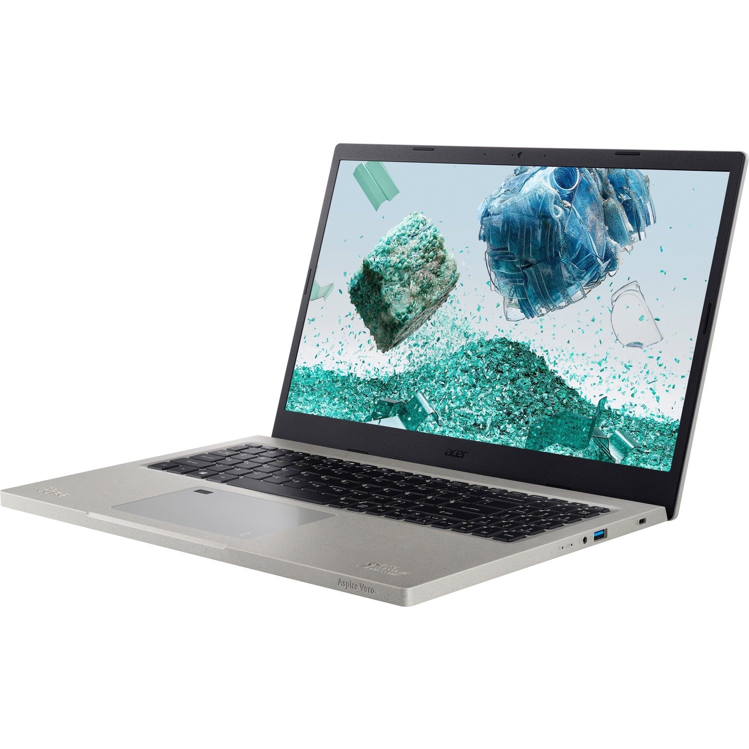 Acer Aspire Vero AV15-52 AV15-52-712Q 15.6" Notebook - Full HD - Intel Core i7 12th Gen i7-1255U - 16 GB - 1 TB SSD - English Keyboard - Cobblestone Gray