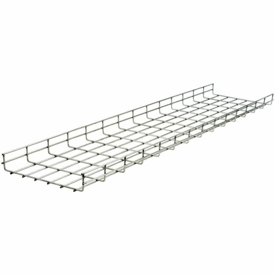 Hubbell Wiring Device-Kellems Wire Basket Tray, 4" X 4" X 118" , Electro Zinc Plated