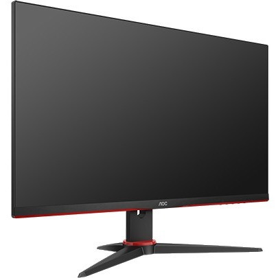 AOC 24G2E5 24" Class Full HD Gaming LCD Monitor - 16:9 - Black, Red