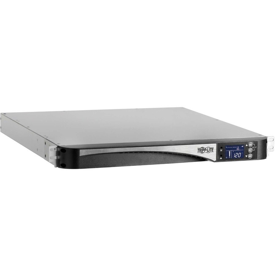 Tripp Lite by Eaton 700VA 420W 120V Line-Interactive UPS - 4 NEMA 5-15R Outlets, Network Card Option, USB, DB9, 1U Rack/Tower