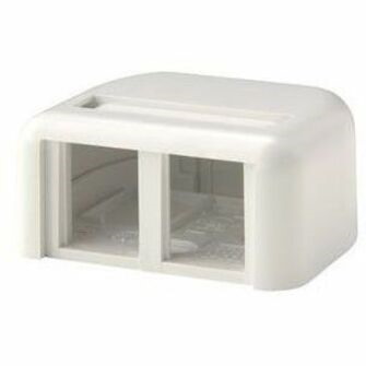Ortronics TracJack Mounting Box for Module - Cloud White