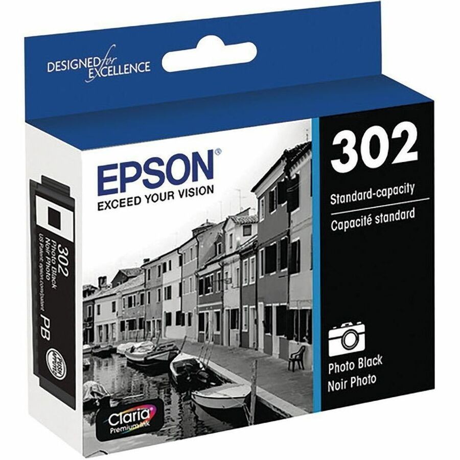Epson Claria Premium Original Inkjet Ink Cartridge - Photo Black - 1 Each