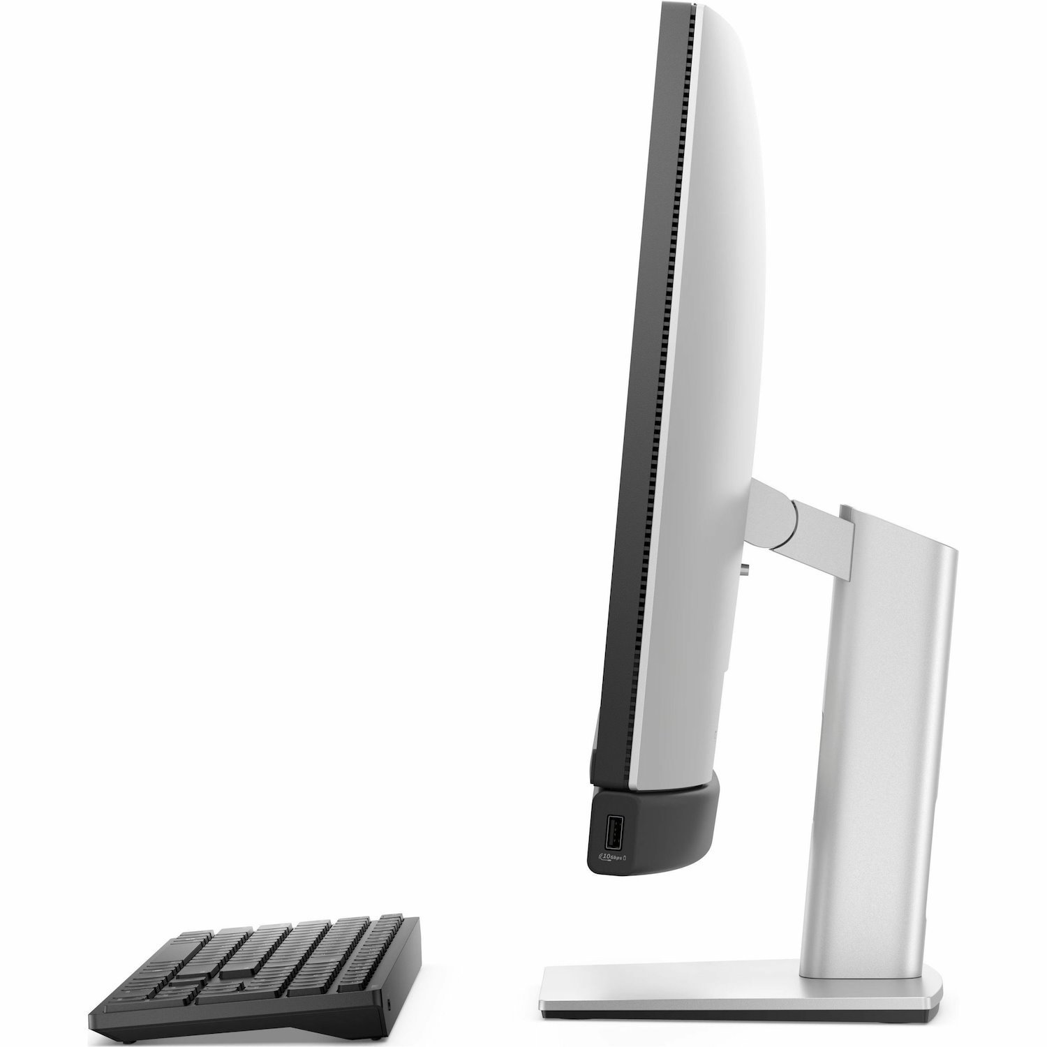 Dell Pro 24 QB24250 All-in-One Computer - Intel Core Ultra 5 245 - vPro Technology - 16 GB - 512 GB SSD - 23.8" Full HD Touchscreen - Desktop - Silver