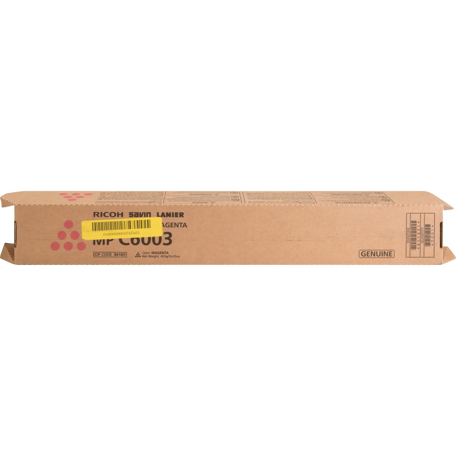 Ricoh Original Laser Toner Cartridge - Magenta - 1 Each