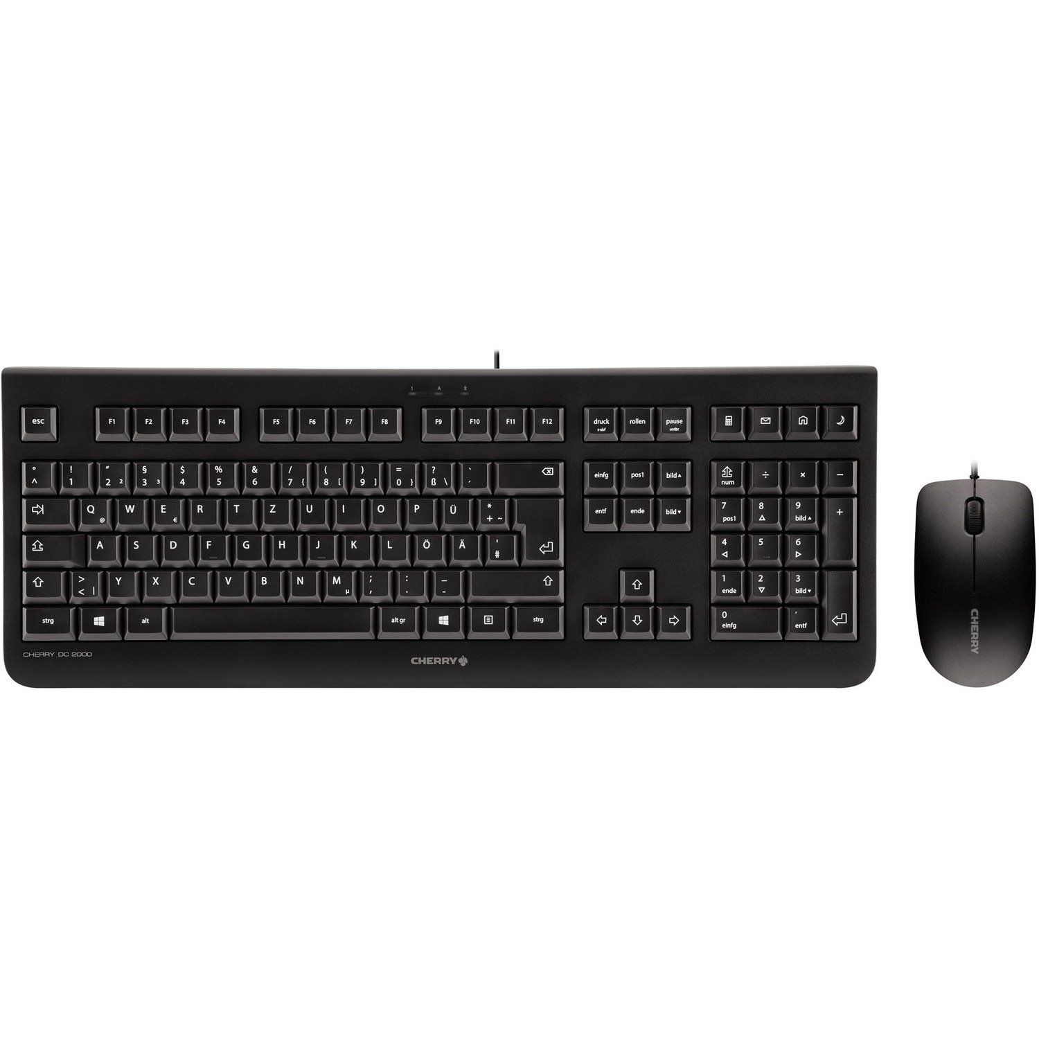 CHERRY DC 2000 Keyboard & Mouse - QWERTY - English (UK)