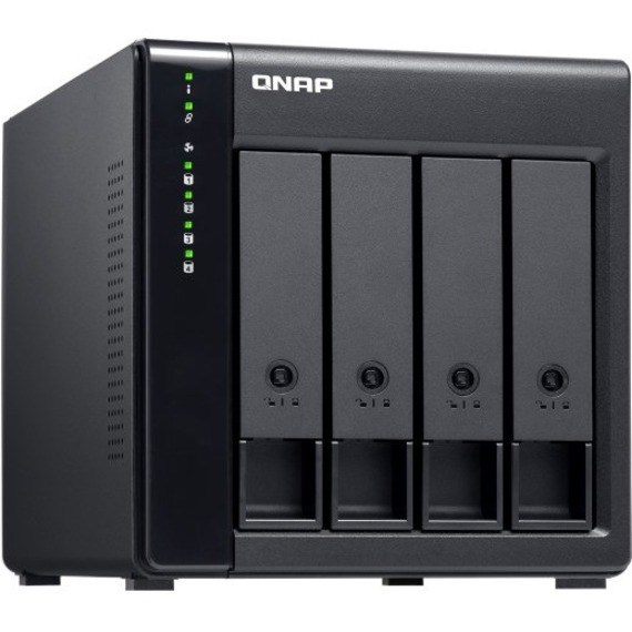 QNAP TL-D400S Drive Enclosure SATA/600 - Mini-SAS Host Interface Tower