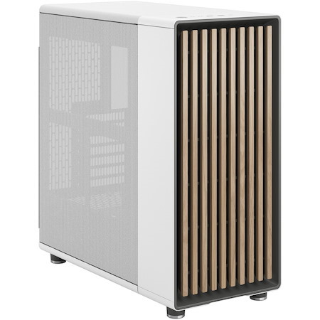 Fractal Design Computer Case - ATX Motherboard Supported - Mid-tower - Mesh, Steel - Chalk White