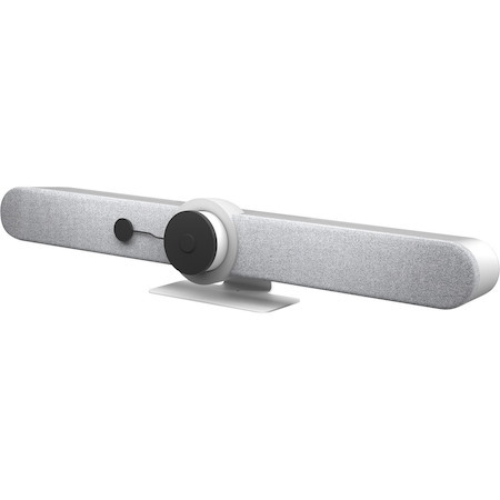 Logitech Rally Bar Mini All-In-One Video Bar for Small to Medium Rooms, White