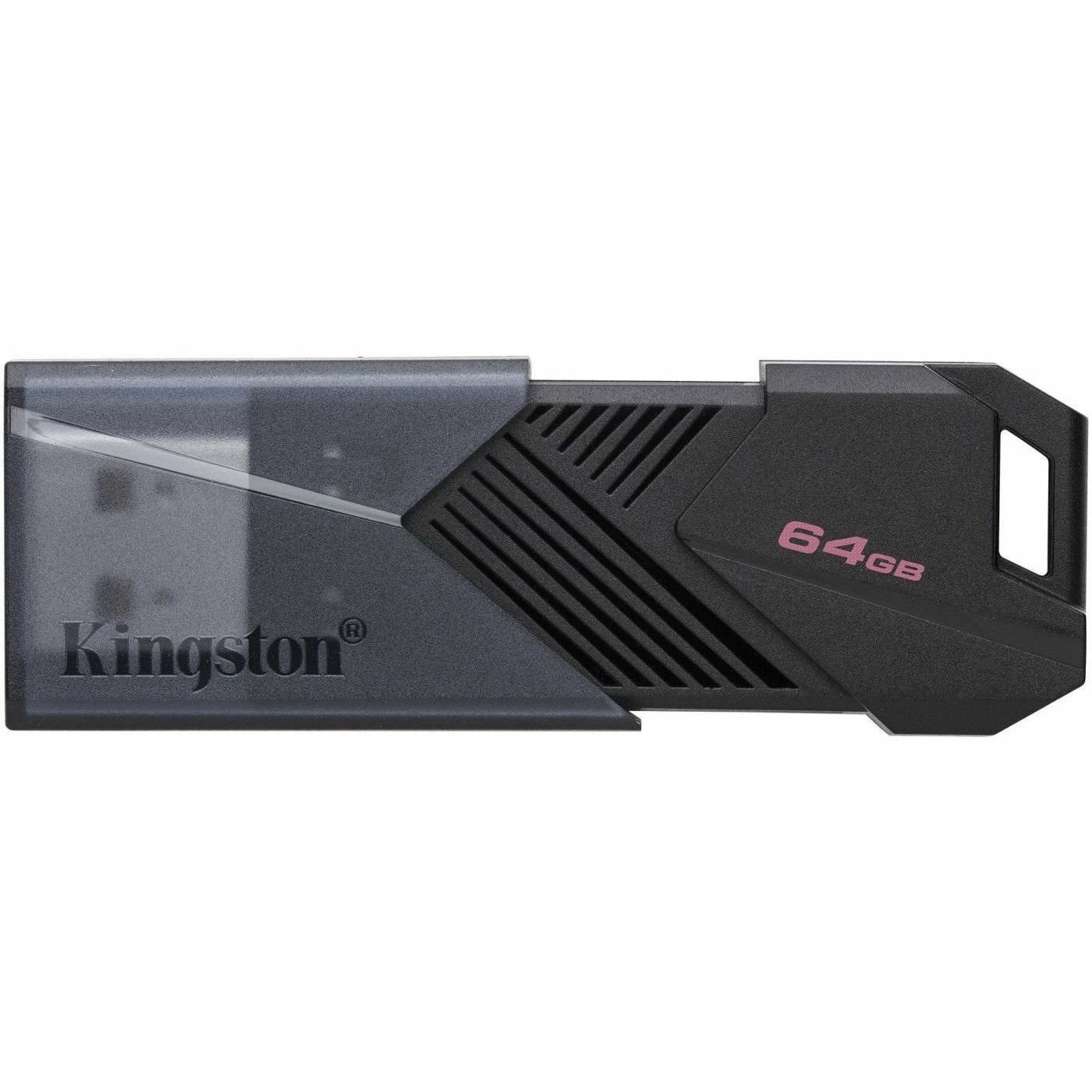 Kingston DataTraveler Exodia Onyx 64GB USB 3.2 (Gen 1) Flash Drive