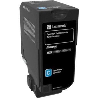 Lexmark 16K Original Extra High Yield Laser Toner Cartridge - Cyan Pack
