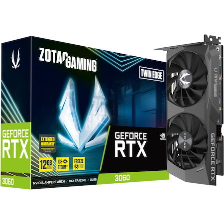 Zotac NVIDIA GeForce RTX 3060 Graphic Card - 12 GB GDDR6