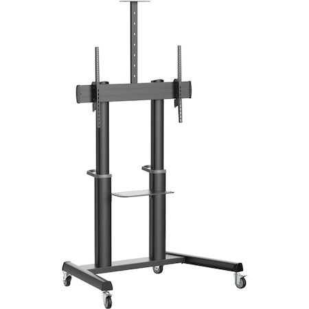 Eaton Tripp Lite Series Safe-IT Heavy-Duty Rolling Cart for 70" to 120" Displays, UL Certified, Antimicrobial Protection