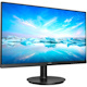 Philips 242V8A 24" Class Full HD LCD Monitor - 16:9 - Textured Black